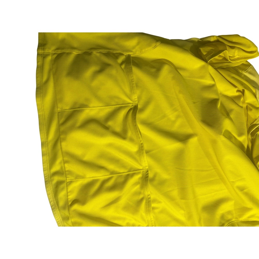 Sugoi Mens XL Cycling Jersey Hi-Vis Yellow Short Sleeve 1/4 Zip 3-Pocket Bike - Picture 8 of 9